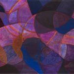 VIOLET LIGHT | 2017 | Acrylic on canvas | 88 x 153 cm | Rs. 40,000
